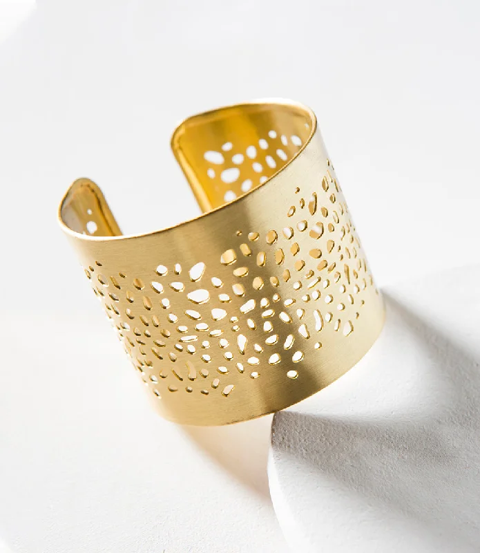 double layered bracelet for women -Viti Cuff