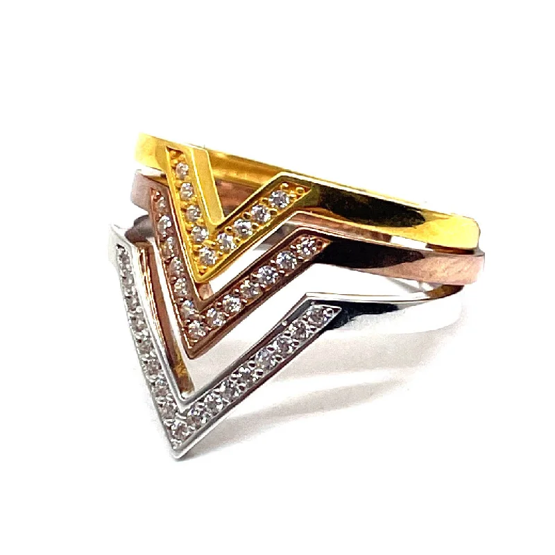 gold plated ring for women -21K Gold Rings