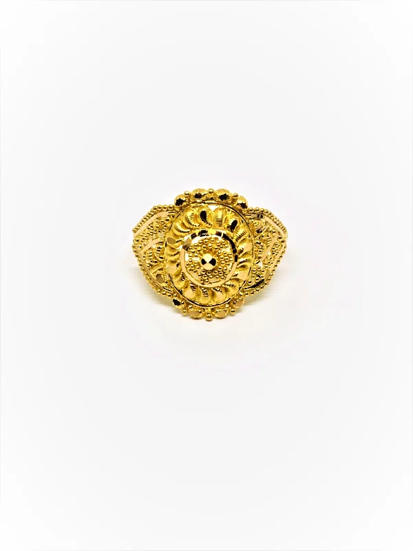 fashion statement ring for women -22K Gold Ring