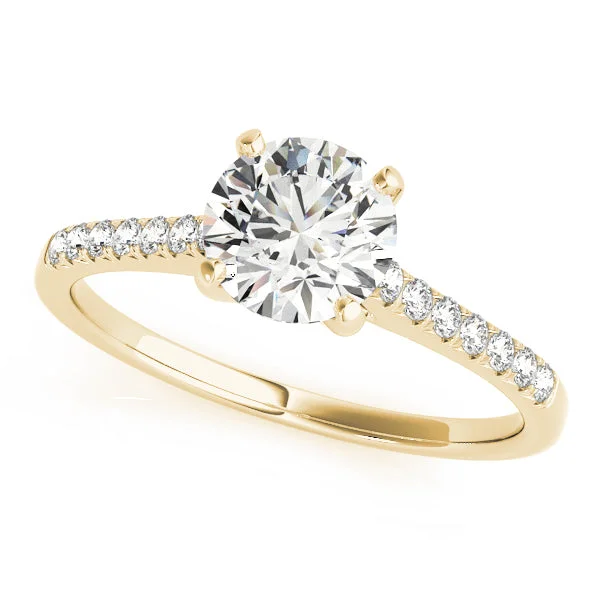 marquise diamond ring for women -Chiara Diamond Engagement Ring Setting