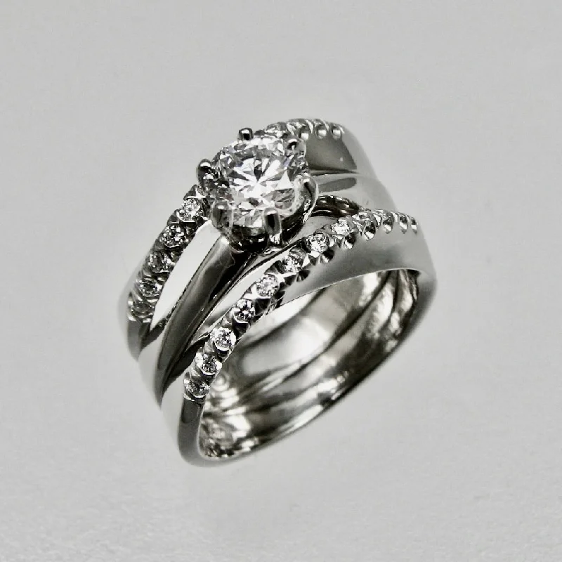 promise ring for girlfriend -Möbius Wedding/Anniversary Set