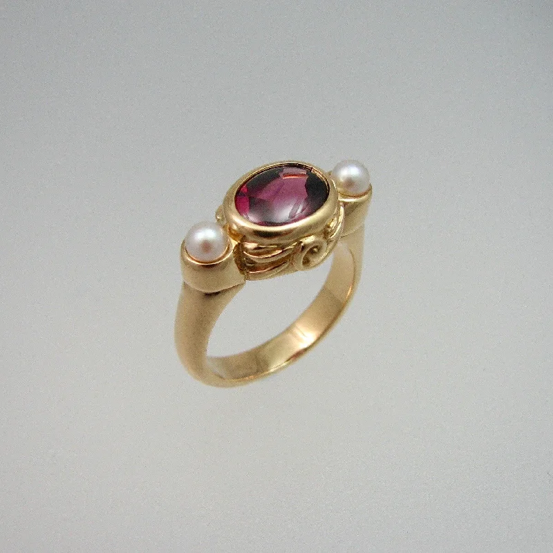 amethyst ring for women -Ravenna Ring