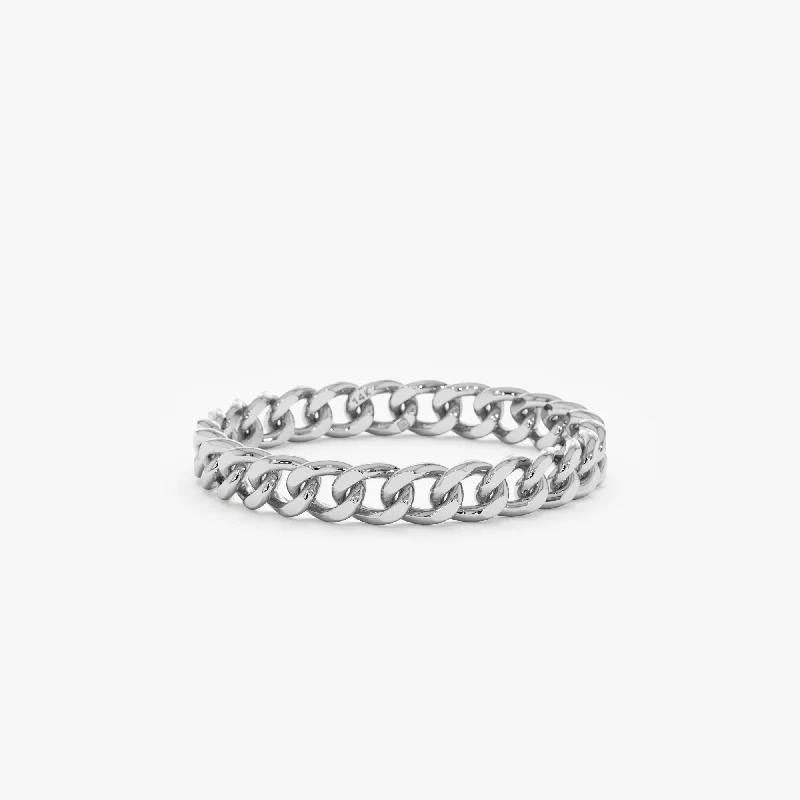 14k White Gold