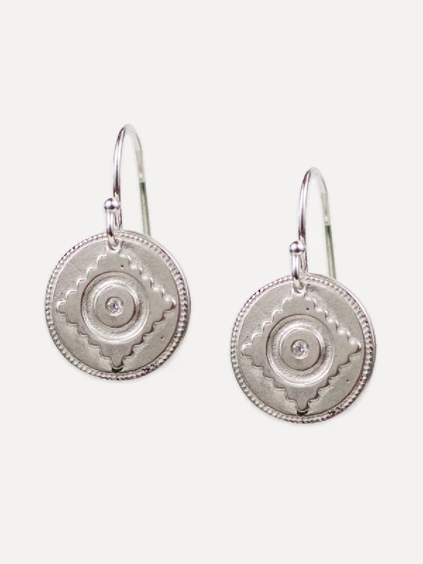 modern geometric earrings for women -Leela Earrings "divine grace"