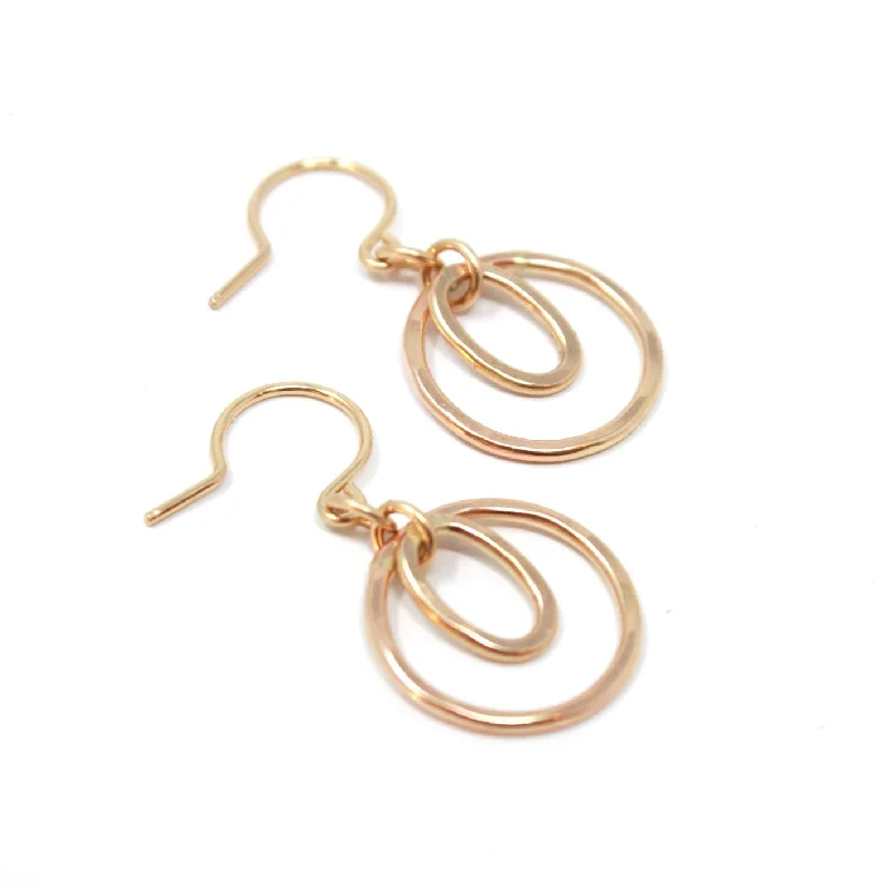 gold threader earrings for women -Over Easy earrings